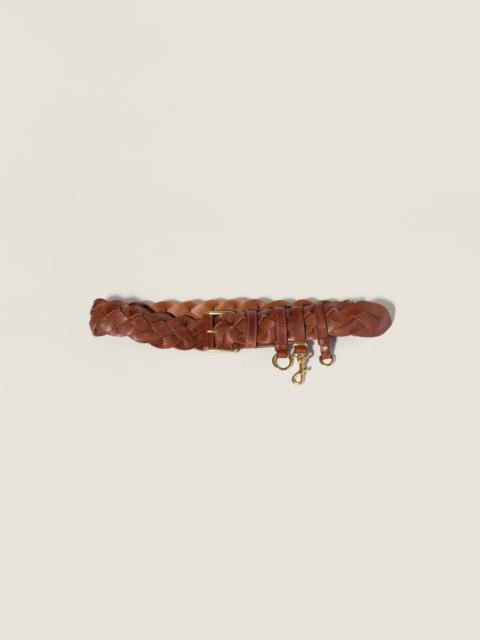 Miu Miu Leather belt