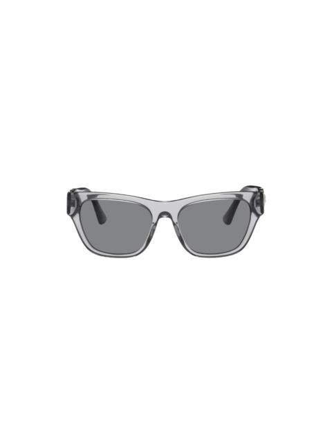 VERSACE Gray Medusa Sunglasses
