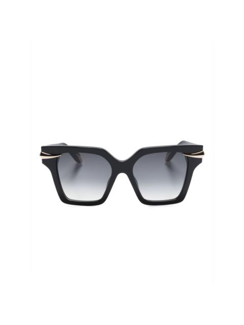 Roberto Cavalli square-frame gradient-lenses sunglasses