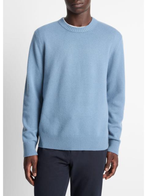 Vince Wool-Cashmere Crew Neck Sweater