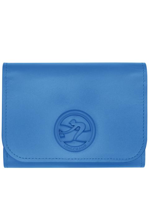 Box-Trot Wallet Cobalt - Leather