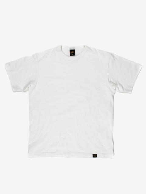 Iron Heart IHT-1610-WHT 6.5oz Loopwheel Crew Neck T-Shirt - White