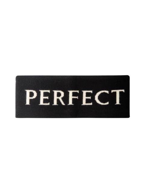 PERFECT MOMENT Perfect Moment Logo- Intarsia Wool-blend Headband