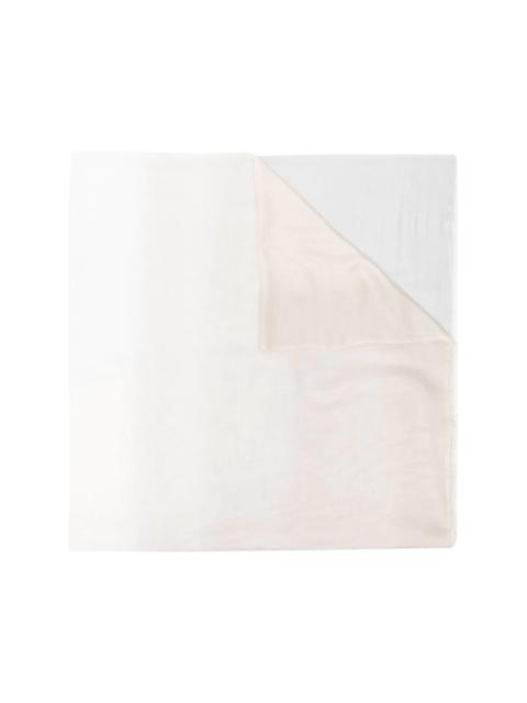 Faliero Sarti gradient-effect detail scarf