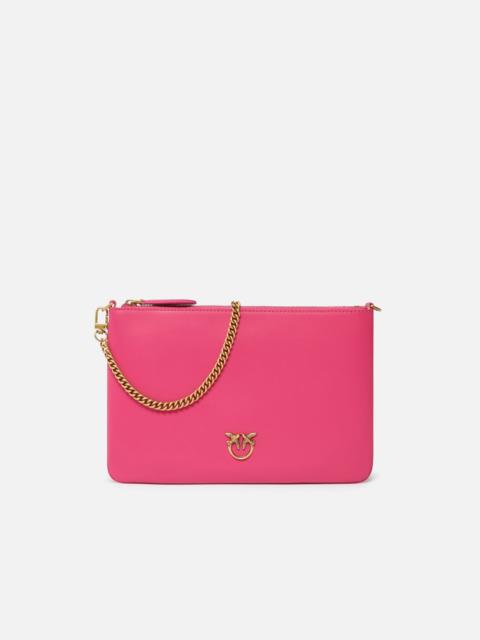 PINKO MEDIUM SHOULDER BAG FLAT LOVE BAG SIMPLY