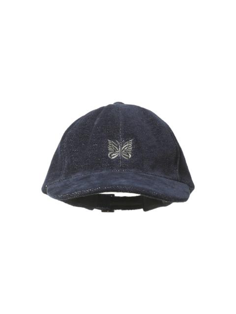 NEEDLES Baseball Cap - Cotton Washi Chenille Indigo