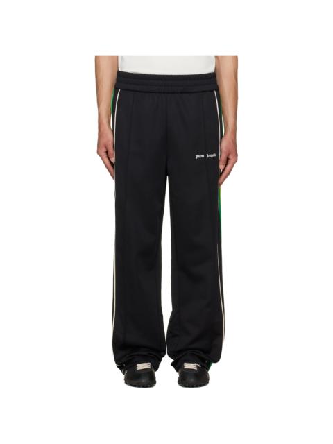 Palm Angels Black Classic Logo Vintage Track Pants