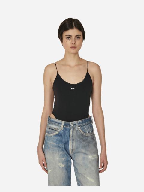 Chill Knit Tight Cami Bodysuit Black