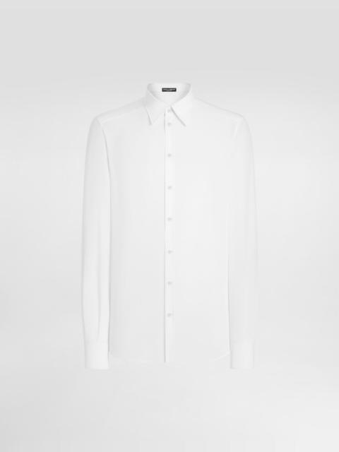 Dolce & Gabbana Silk crêpe de chine martini shirt
