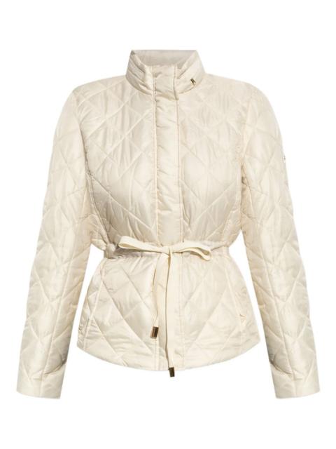 MICHAEL KORS quilted belted jacket