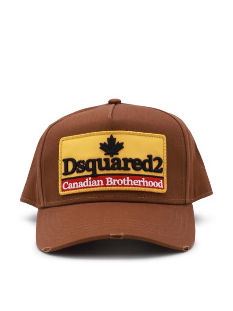 DSQUARED2 brown cotton hat