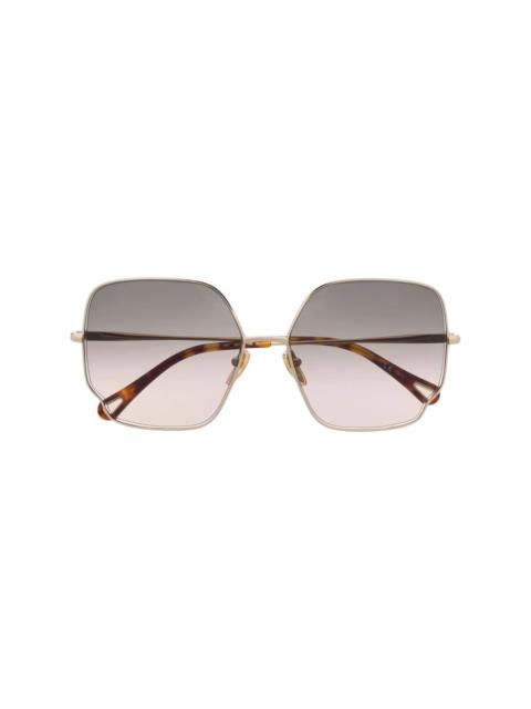 Chloé oversized-frame sunglasses