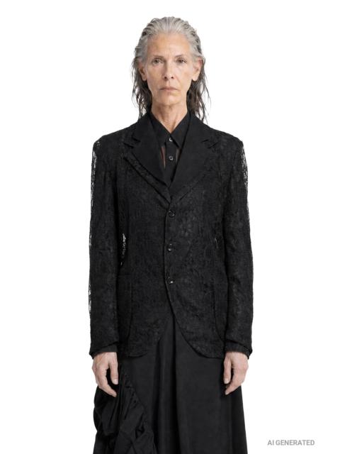 Comme Des Garçons Lace Blazer