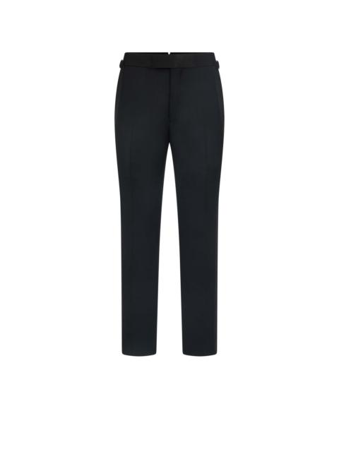 TOM FORD WOOL MOHAIR SHELTON TROUSER