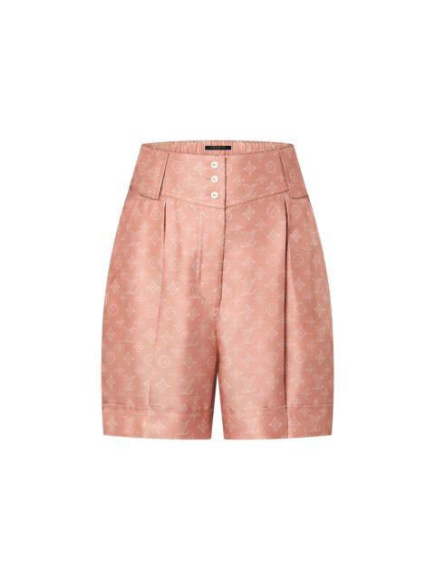 Louis Vuitton Tailored Mahina Monogram Shorts