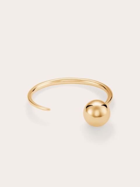 Liffner POINT & SPHERE BANGLE GOLD