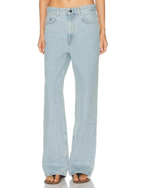 Loulou de Saison Mico Low Waisted Wide Leg