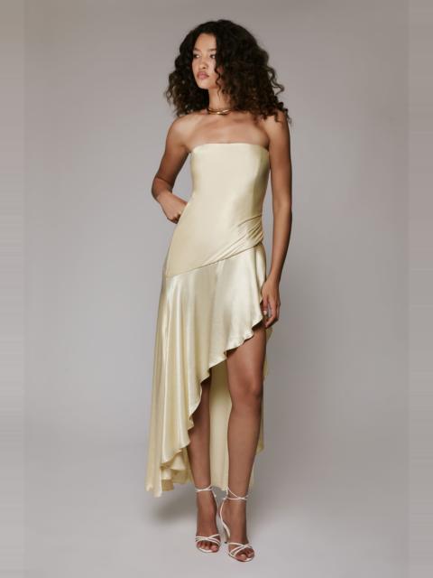 BARDOT Lorenza Midi Dress In Buttercup