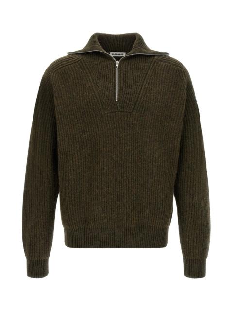 Jil Sander Half-Zip Sweater