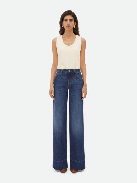 Bottega Veneta Medium Washed Wide Denim