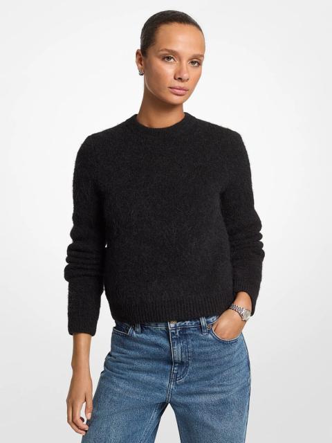 MICHAEL KORS Brushed Alpaca Blend Sweater