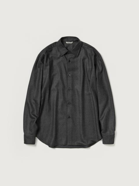 AURALEE SUPER LIGHT WOOL SHIRT
