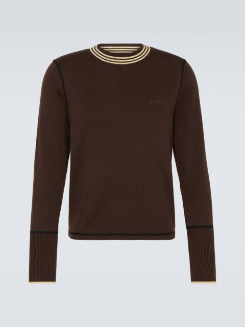 adidas x Wales Bonner wool-blend sweater