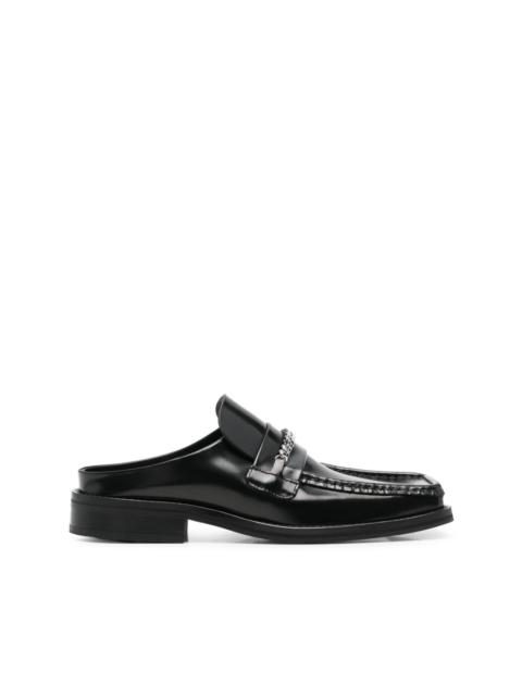 Martine Rose square toe mules