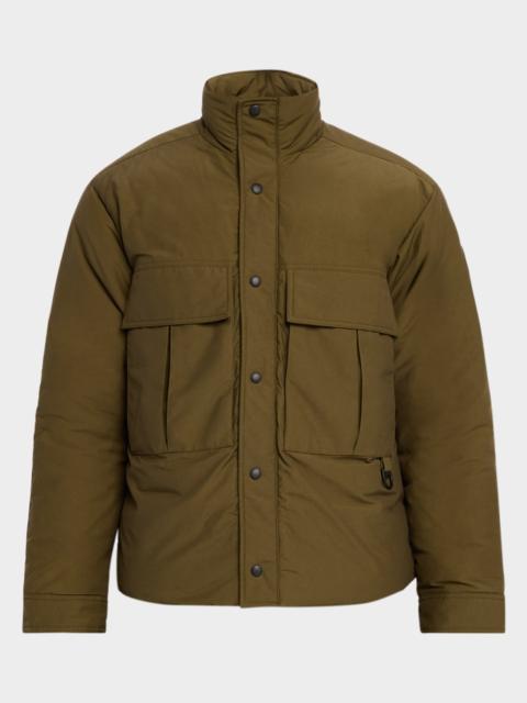 Canada Goose Men's Kirby Padded Ripstop Snap-Front Jacket