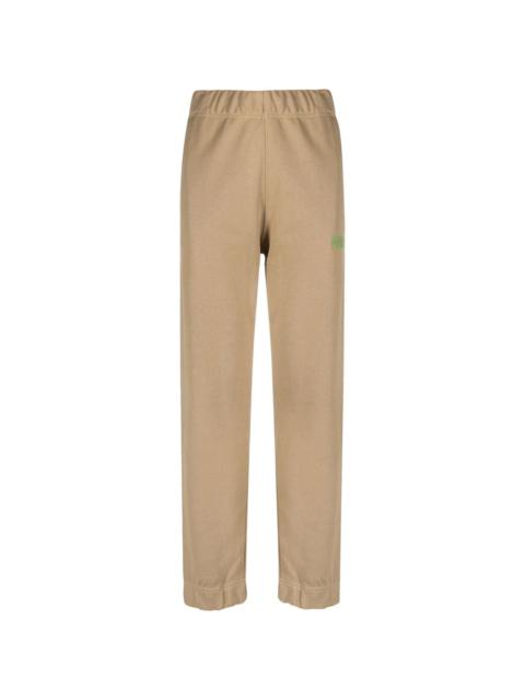 GANNI logo-embroidered track pants