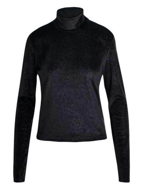 ESSENTIEL ANTWERP Indienne turtleneck dotted T-shirt