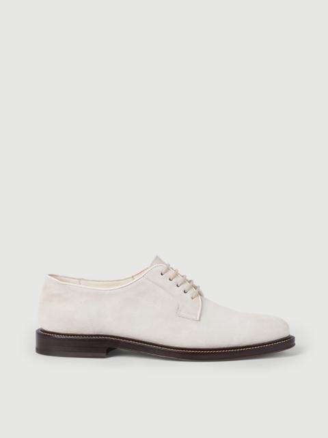 Brunello Cucinelli Reversed calfskin Derbys