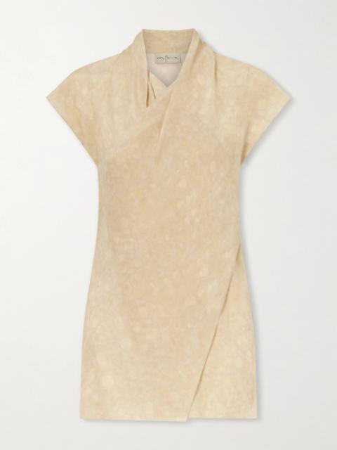 cortana Cassiopea Silk-crepe Blouse