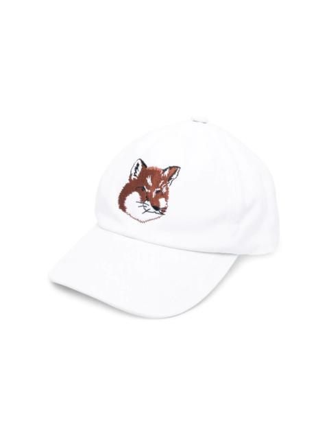 Maison Kitsuné fox head embroidered cap