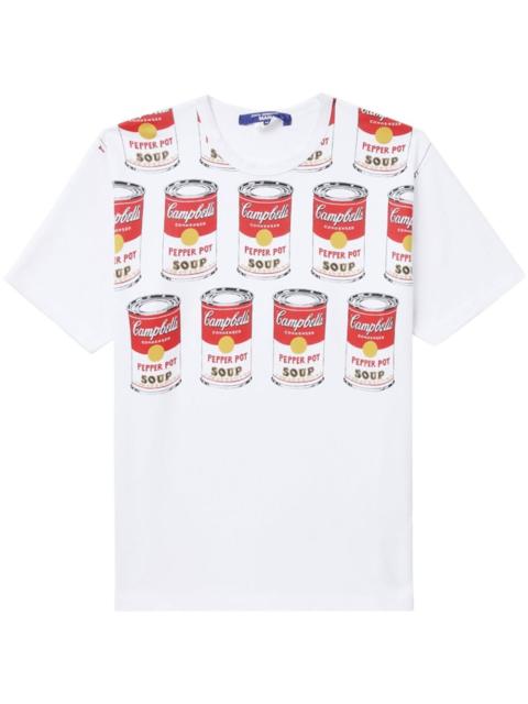 Junya Watanabe MAN graphic-print cotton T-shirt