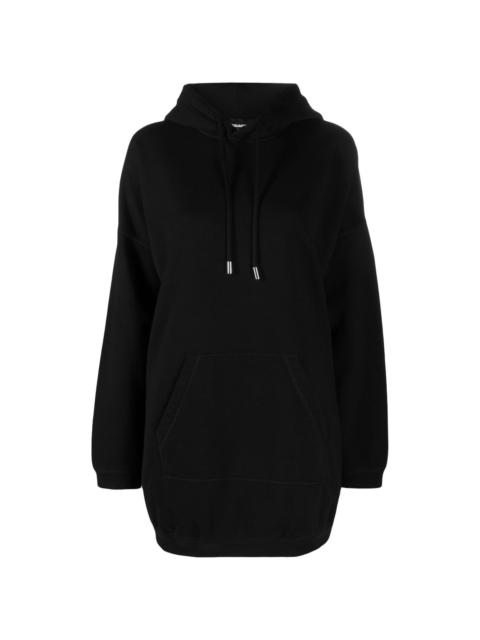 logo-print oversize hoodie