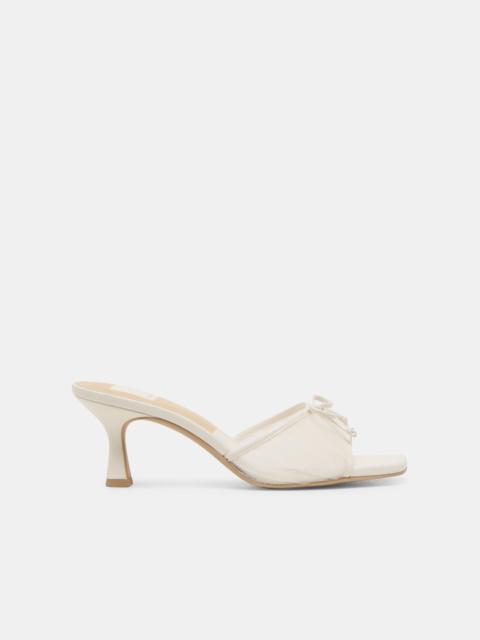 dolce vita GALEN HEELS WHITE TULLE
