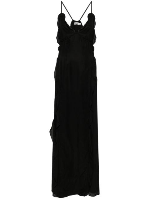 SIMKHAI Emily ruffled maxi dress