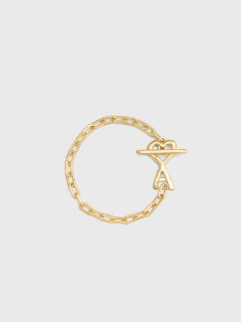 AMI Paris BRACELET AMI DE COEUR MARTELE