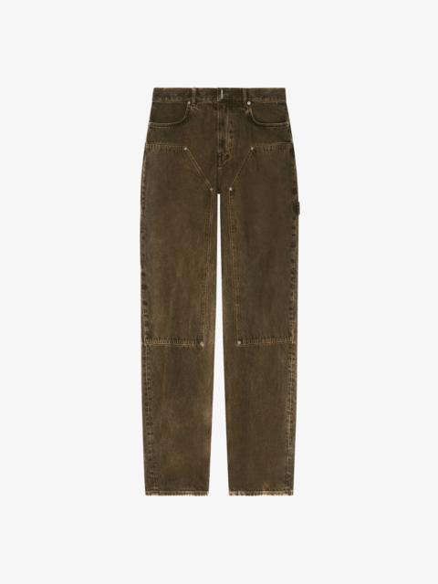 Givenchy CARPENTER PANTS IN DENIM