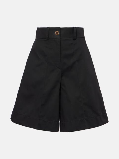 PATOU gabardine bermuda shorts