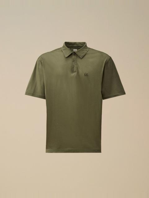 C.P. Company No Gravity Jersey Logo Polo