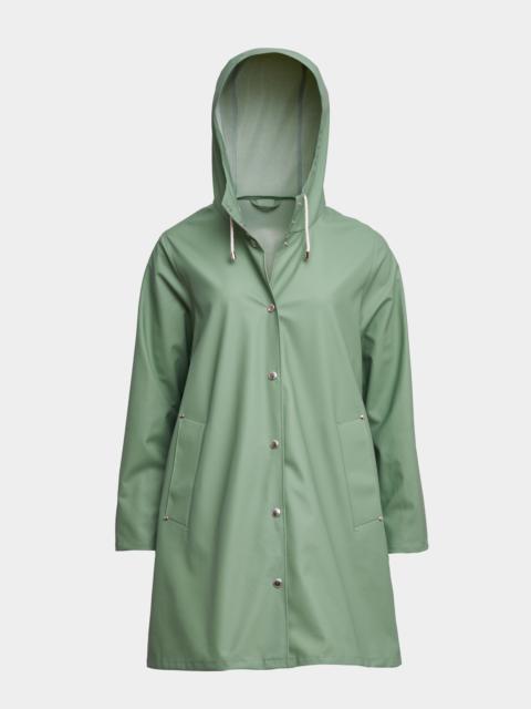 Stutterheim Mosebacke Lightweight Raincoat Loden Green