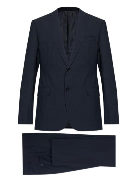 EMPORIO ARMANI single-breasted wool suit