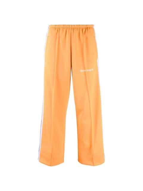 Palm Angels side-stripe cropped track pants