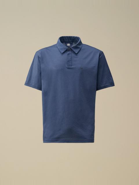 C.P. Company No Gravity Jersey Logo Polo