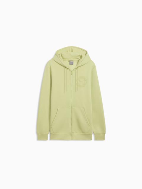 Tonal Graphic Men's Full-Zip Hoodie