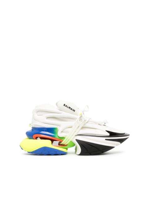 Balmain Unicorn colour-block sneakers