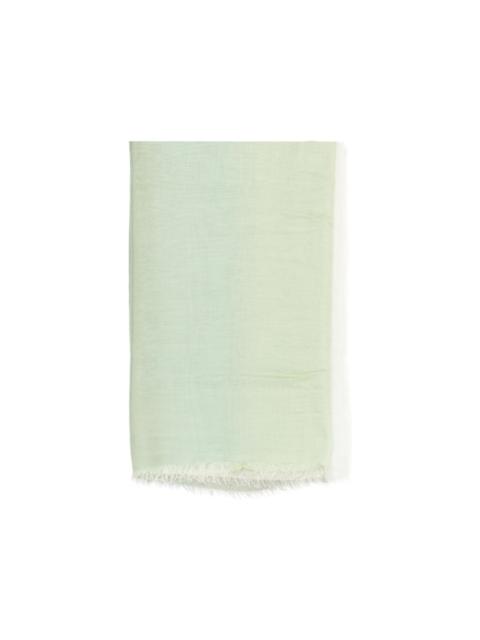 Faliero Sarti gradient frayed scarf