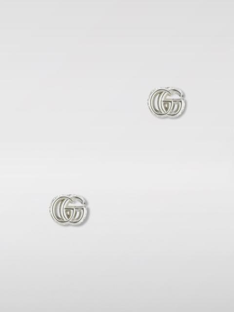 GUCCI Gucci GG Marmont earrings in silver